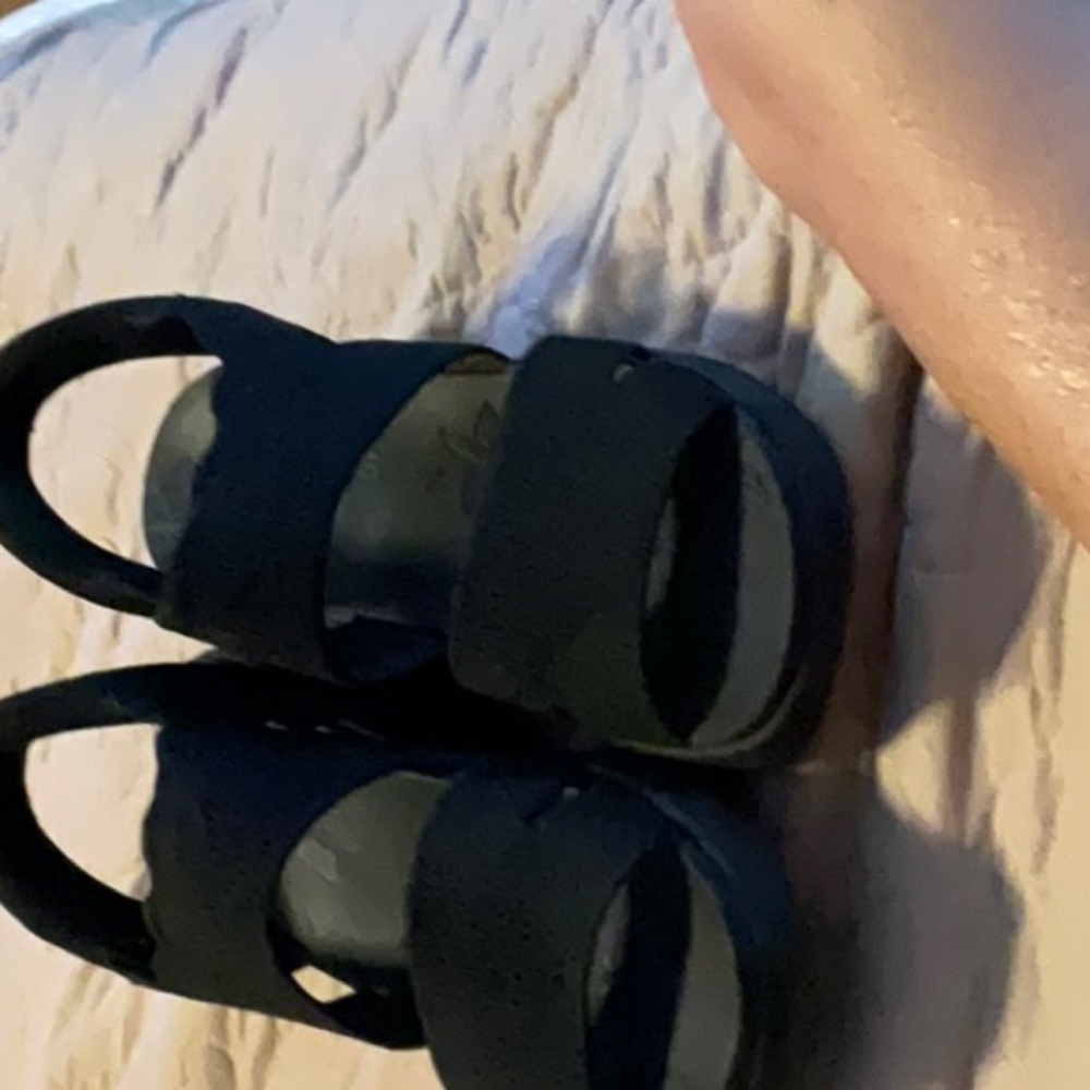 Skechers Black Slip-Ins Sandals